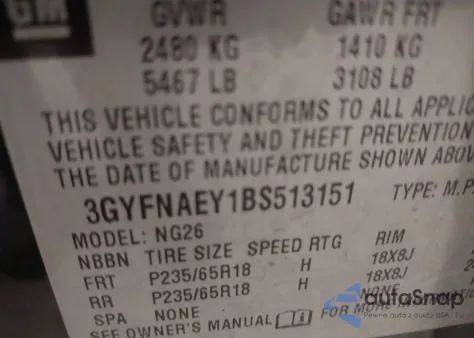 2011 Cadillac Srx Luxury Collection from USA, damaged, VIN 3GYFNAEY1BS513151